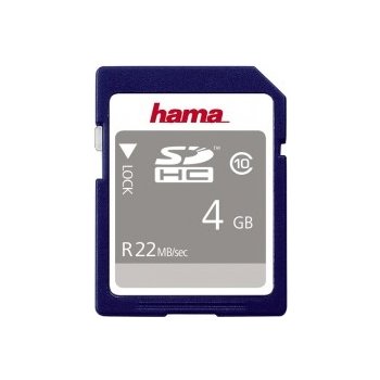 Hama SDHC 4GB class 10 104365
