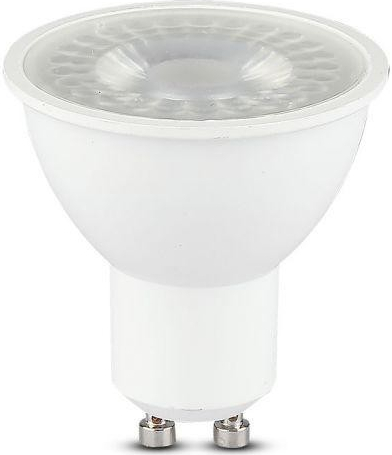V-TAC Profesionálna LED žiarovka GU10 7,5W so širokým uhlom svietenia so SAMSUNG čipmi, Neutrálna biela 4000 4500K