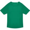 B&C Active sportovní krátký rukáv unisex COT01AT0352000-kelly green Zelená kelly