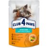 CLUB 4 PAWS Premium s morčacím mäsom v omáčke pre dospelé sterilizované mačky 80 g (4576)