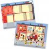 Melissa & Doug - Blok s adheznými samolepkami - Mesto