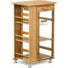 Nábytek PEGAS s.r.o. Regál, bambus, přírodní, DR-046