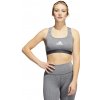 Dámska podprsenka adidas PWR Mid-Support Dark Grey Heather S AC