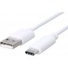 C-Tech CB-USB2C-10W USB 2.0 AM na Type-C (AM/CM), 1m, bílý