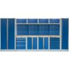 Kvalitní PROFI BLUE dílenský nábytek 4235 x 465 x 2000 mm - MTGS1300AA6