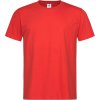 Stedman Tričko Comfort 185 Men, krátký rukáv, pánské COT05210005503-scarlet red L Červená scarlet