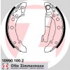ZIMMERMANN Sada brzdových čeľustí 10990.100.2