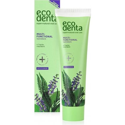 Ecodenta Multifunctional Toothpaste zubná pasta s extraktom zo 7 bylín a vápnikom 100ml