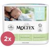 MOLTEX 2x Pure&Nature Newborn 2-4 kg 22 ks