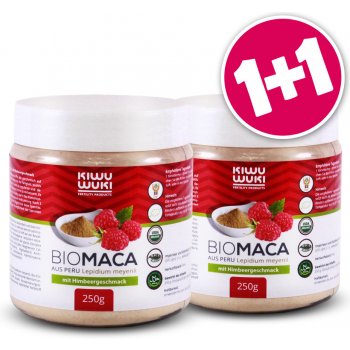 Bio Maca Peruánska prášok 250 g s príchuťou malín