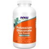 NOW Foods Potassium Gluconate Pure Powder, Draslík, 454 g