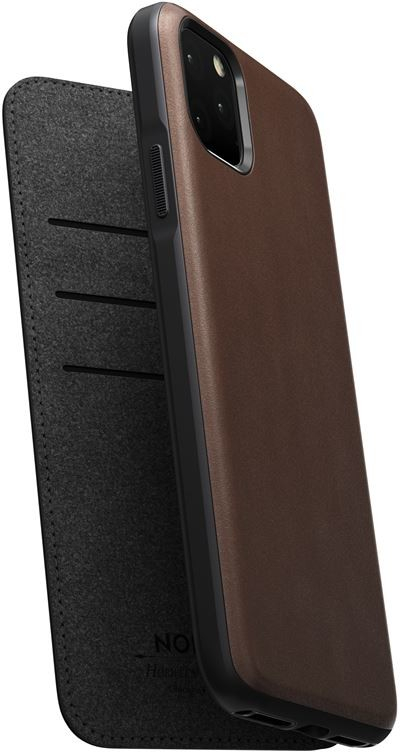 Púzdro Nomad Folio Leather case iPhone 11 Pro Max hnedé