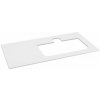 Sapho Brahea doska Rockstone 101 x 51,5 cm biela matná BL101-0101-R-70