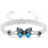 Amparo Miranda® Náramok Blue Butterfly, Farba náramku biela