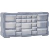 vidaXL Organizér s 22 zásuvkami 49x16x25,5 cm 147584