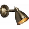 Nástenná lampa Markslöjd 104048 - Nástenné svietidlo FJÄLLBACKA 1xE14/40W/230V mosadz (92242)