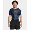 Pánske funkčné tričko Under Armour UA HG IsoChill Prtd SS-BLU – modré Velikost: M