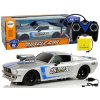 mamido Auto Šport R / C 1:16 Silver Blue Stripes Pilot