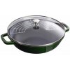 Staub wok so sklenenou pokrievkou 30 cm/4,4 l bazalka, 40511-465