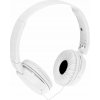 Káblové slúchadlá Sony MDR-ZX110 na uši, biele