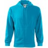 Mikina pánska MALFINI® Trendy Zipper 410 tyrkysová veľ. M