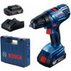 Bosch Náradie - 18V AKU vŕtací skrutkovač, 2x aku 2,0 Ah, nabíjačka 06019H5000
