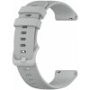 BStrap Silicone Land remienok na Garmin Vivoactive 4s, gray (SGA008C03)