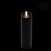 CHOMIK LED SVIEČKA ČIERNA 5 X 17,5 CM *9377