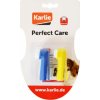 Karlie Zubná a masážna kefka na prst 2 ks