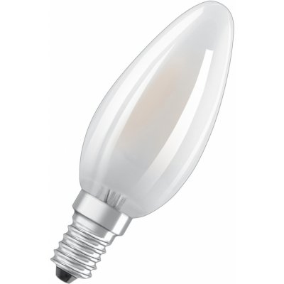 Osram LED žiarovka Bellalux Classic B40, E14, 4 W, 470 lm, 2700 K, opálová