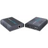 PremiumCord HDMI KVM extender s USB na 120m přes jeden kabel Cat5/6, bez zpoždění