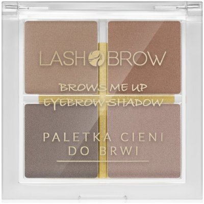 Lash Brow Brows Me Up Palette paletka púdrových tieňov na obočie 5,6 g