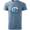 Ocko superman - dievča a dievča - Klasické pánske tričko vyššej gramáže - XS ( Denim )