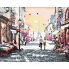 ZUTY Maľovanie podľa čísel - MILENCI V PARÍŽI (RICHARD MACNEIL) Rámovanie: vypnuté plátno na rám, Rozmer: 80x100 cm