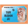 Tabulka Dafiko jorkšírský teriér