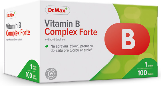 Dr.Max Vitamin B Complex Forte 100 tabliet od 8,59 € - Heureka.sk