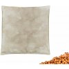 VFstyle nahrievací vankúšik s čerešňovými kôstkami 20x20 cm Beige