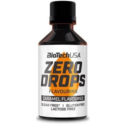 BioTech USA Zero Drops karamel 50 ml