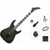 Jackson JS32Q DKA AH Premium SET Transparent Green Burst Elektrická gitara