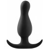 Blush Anal Adventures Curve Plug, análny kolík so zakrivenou špičkou 8,9 x 1,9–2,7 cm