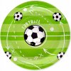 Papierové tanieriky Futbal Futbalový Šport Zápas Narodeniny, 18 cm 6 ks