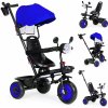ECOTOYS Detská trojkolka 3v1, Blue