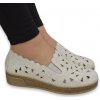 Dámske mokasíny ELIA biele