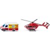 SIKU Super - Ambulancia a vrtuľník, set