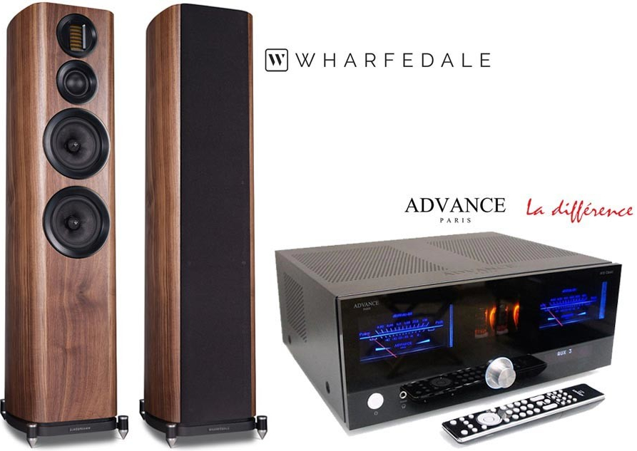 Advance Acoustic Advance Paris A10 + Wharfedale EVO 4.4