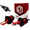 LED žiarovky H4 16000lm 12V 24V Ultra Studená Biela Led H4 Strelné stretávanie