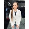Max Original Leather Dámske kožené sako 8070 white (M 44-46) - White - M