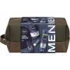 NIVEA Men Protect Roll-on 50 ml + gél na holenie 200 ml + balzam po holení 100 ml + balzam na pery 4,8 g + kozmetická taška Darčekové balenie