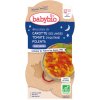2xBABYBIO Good Night mrkva s paradajkovým pyré, sladkú kukuricou a polentou 200 g