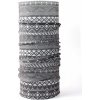 multifunkčná šatka Husky Printemp grey triangle stripes, UNI